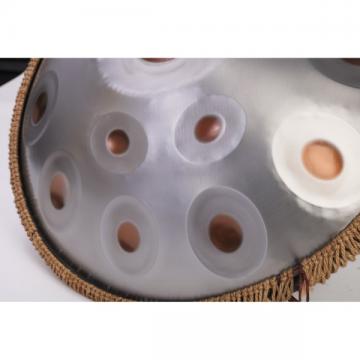 12 Note D Kurd Handpan in Exquisite Golden Eye Design
