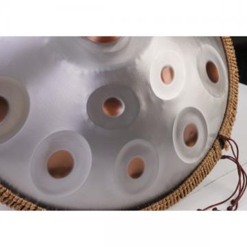12 Note D Kurd Handpan in Exquisite Golden Eye Design