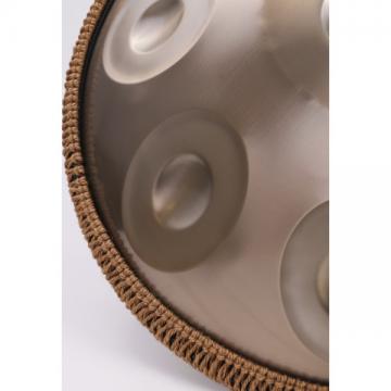 Premium 10 Note D Kurd Gold Stainless Steel Handpan Design