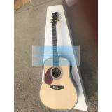 Custom chinese Martin d-45 left-handed acoustic guitar