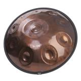 Antique Bronze D Kurd Handpan: Deep Resonance, Durable Steel