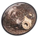 Experience Serenity with the Wave Pattern Stainless Steel Handpan